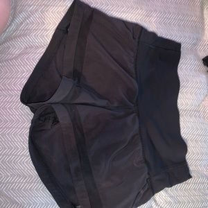 black lululemon shorts!! size 2